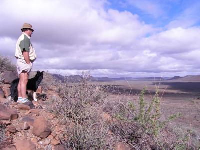 South Africa : Farmer Jan overlooks his land.jpg