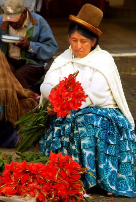 Flower seller