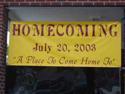 Homecoming Sign