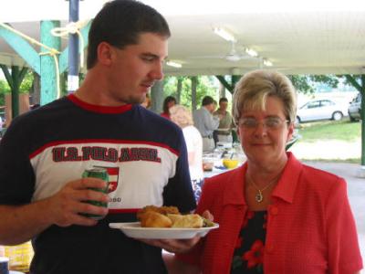 Darrell and momma Peggy