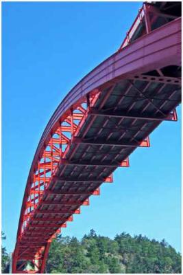 Don Erickson: LaConner Bridge, The Color Red