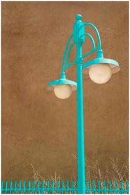 Norm Babcock: Turquoise Street Light