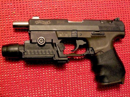 P-99 with Laser and extended Ported Barrel