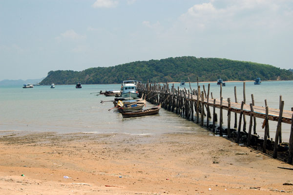 Ao Paw Pier, northeast corner of Phuket with Ko Raet