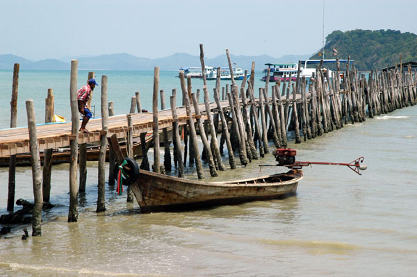 Long-tail boat, Ao Paw Pier, NE Phuket