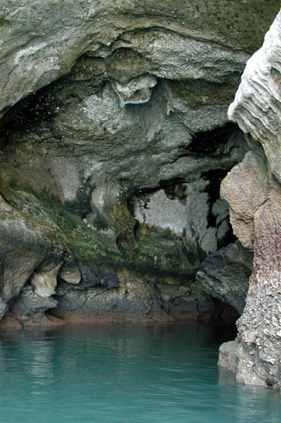 Entrance to a sea cave, Ko Phanak