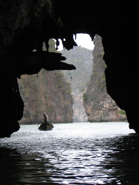 Sea cave, Ko Hong, Phang Nga Bay