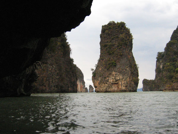 Limestone pillar, Ko Hong, Phang-Nga Bay