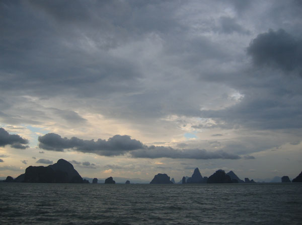 Late afternoon, Phang-Nga Bay