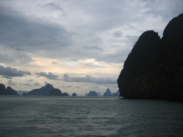 Returning to the first cave at Ko Phanak, Phang-Nga Bay