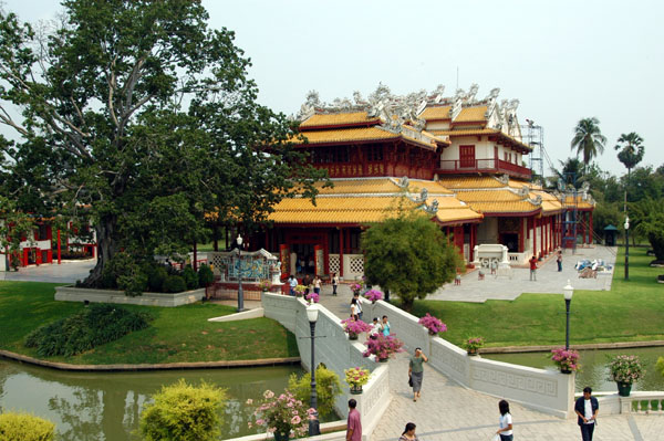 Phra Thinang Wehat Chamrun, the Chinese Pavilion, Bang Pa-In