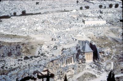 Valley of Jehoshaphat - Cemetery on Slope of Mt Olivet