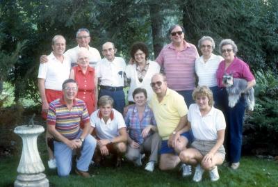 Grupp Tribe at Summer Picnic in 1986
