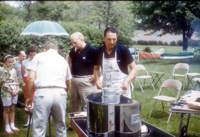 Family Picnic - Jerry Snyder at the Grill