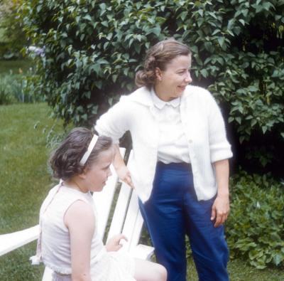 Peg Grupp and Becky