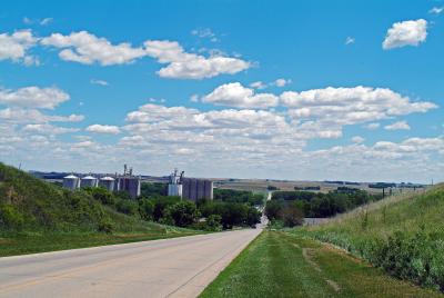 Entering Hinton, IA from the West