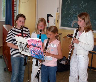 Mari, Hedda, Anna og Oda.