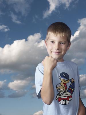 Justin in the Clouds