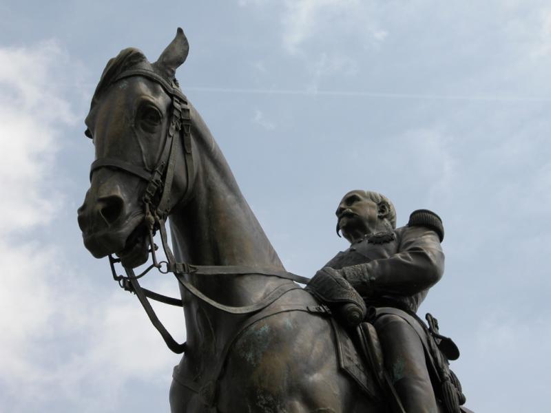 Equestrian monument to the duc dAumale