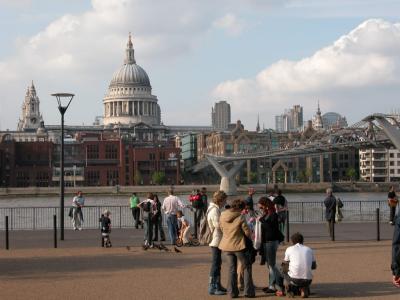 View from below Tate Modern