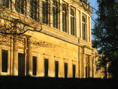 Trinity's Wren Library from the Cam