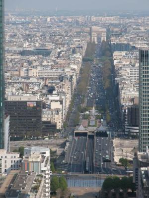 View from the Grande Arche