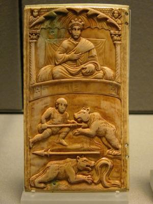 Late Roman ivory with games