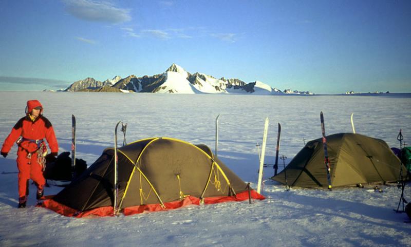 Alison at camp