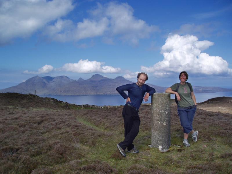 Eigg north ridge