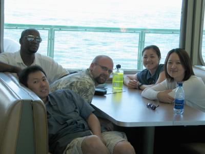 Morning ferry to Orcas Island