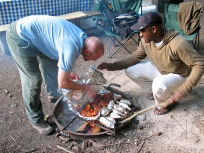 Ribs and potato