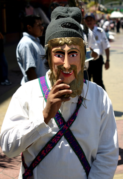 Boy With Mask