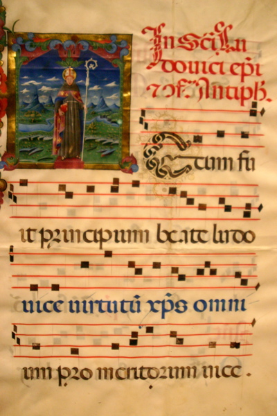 Getty Center - Manuscript 3