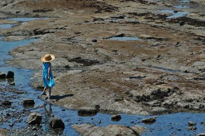 Girl with Sunhat 1