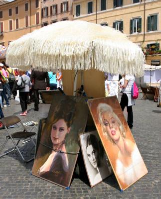 Marilyn - Artist's stall in Pza. Navona.jpg