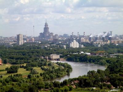 Moscow skyline
