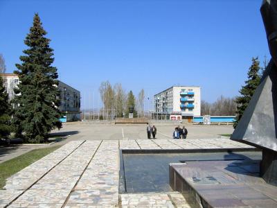 Nikolivesk town square