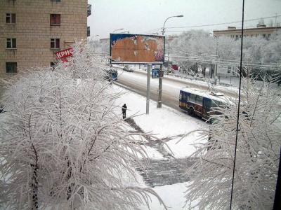 Snow Volgograd March 03