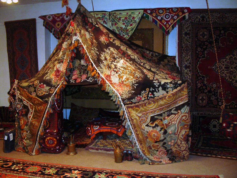 carpet factory display