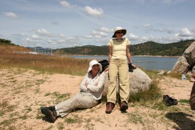 Kristy and Brigitte