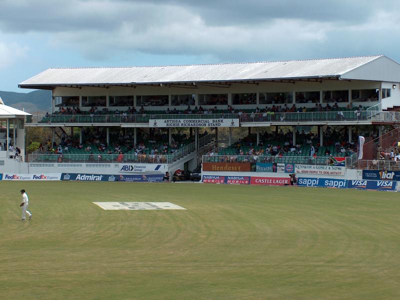 Cricket Pavillion Antigua Recreation Ground photo Action Packed