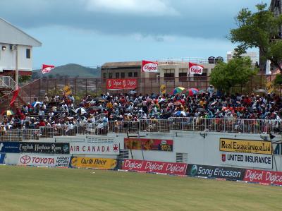 Cricket Fans in Antigua 2005