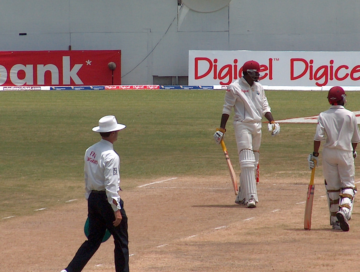 Cricket Chris Gayle & Ramnaresh Sarwan