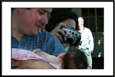 Aunt Em takes a picture