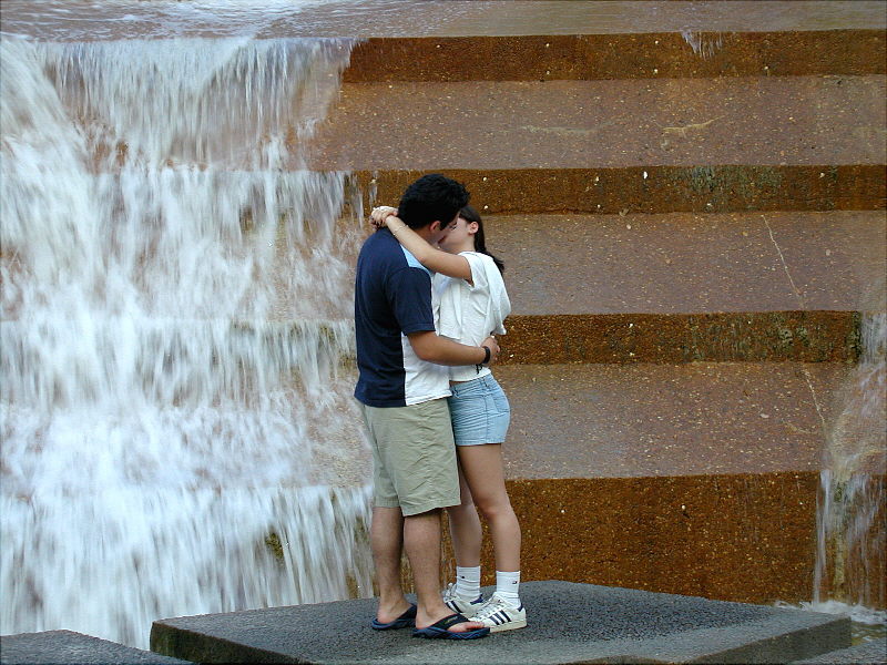 Water Gardens downtown Ft. Worth
