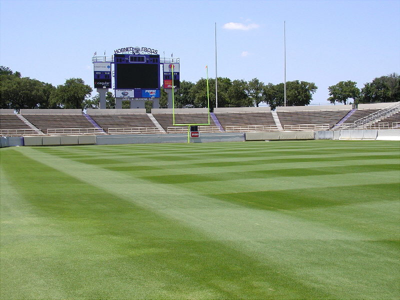 Down on the field