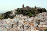 Casares with Moorish ruins and ruined church, Iglesia de la Encarnación