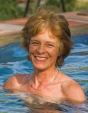 Ruth in the poolette