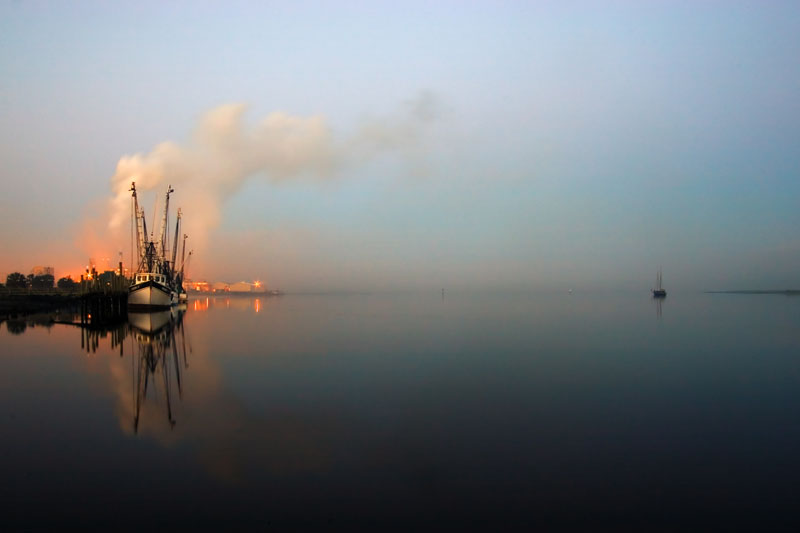 <b>7th Place:</b> Dawn on the Amelia River *