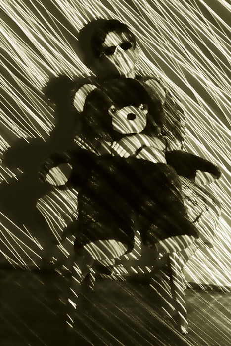 With the Teddy Bear